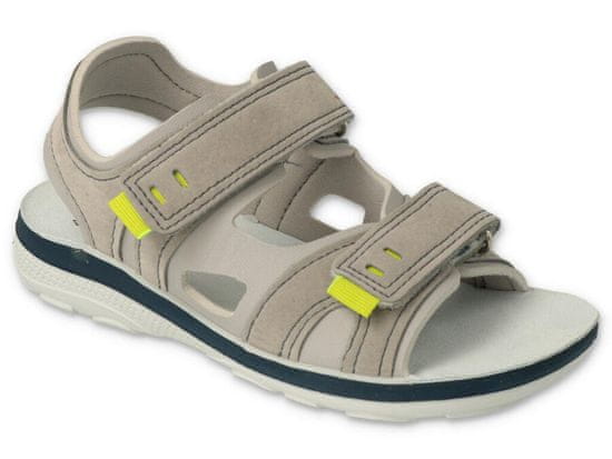 Befado chlapecké sandálky RUNNER 066X102 šedé