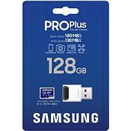 Samsung Samsung/micro SDXC/128GB/180MBps/USB 3.0/USB-A/Class 10/+ Adaptér/Modrá