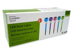 Solar Solární LED svítidlo 5 ks s automatickým zapínáním