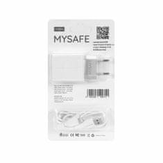 IZMAEL Nabíječka MySafe - CH23A - 1m - Lighting Kabel 2,5A - Bílá KP26675