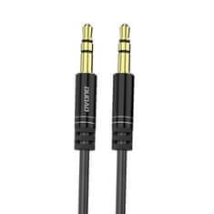 DUDAO elastický kabel AUX mini jack 3,5mm - 1.50m - Černá KP26672