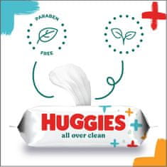 Huggies HUGGIES Single All Over Clean Ubrousky vlhčené 56 ks