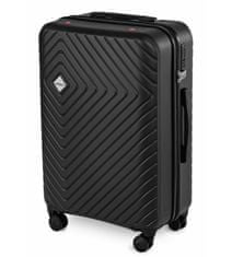Compactor Cestovní kufr Hybrid Luggage L Vacuum System 46,5 x 26 x 68 cm, černý