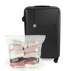 Compactor Cestovní kufr Hybrid Luggage XL Vacuum System 53,5 x 31 x 80 cm, černý