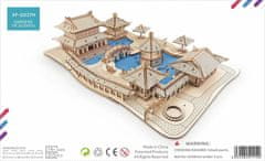 Kraftika Woodcraft dřevěné 3d puzzle zahrady suzhou