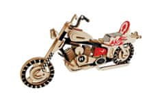 Kraftika Woodcraft dřevěné 3d puzzle motorka hd i