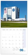 Grooters Poznámkový kalendář NASA 2024, 30 × 30 cm