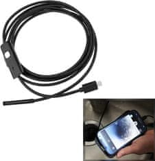Arduo Endoskop USB / Micro USB, sonda 8 mm, 720P, 6 LED pro Android a PC