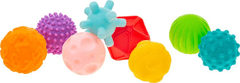 AKUKU Sada senzorických hraček 8ks Akuku balónky