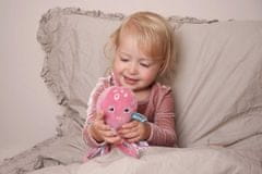 Hencz Toys Hencz Toys Edukační hračka šustík Chobotnice - velvet růžová