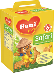 Hami Sušenky dětské Safari 180 g