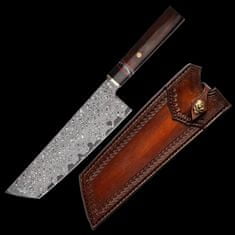 OEM Damaškový kuchyňský nůž MASTERPIECE Suzume-Hnědá KP26685