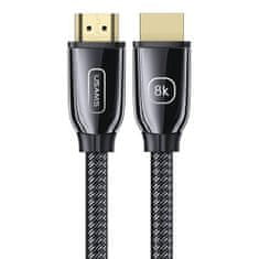 USAMS kabel HDMI - HDMI 2.1 U67 8K Ultra HD - 3m - Černá KP26689
