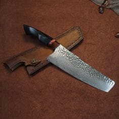 OEM Damaškový kuchyňský nůž MASTERPIECE Takafumi-Černá KP26686