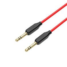 Hoco audio kabel - UPA11 AUX jack 3,5mm - 1m - Červená/Černá KP26691