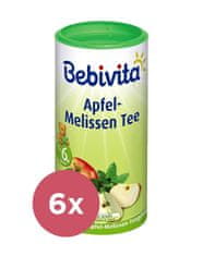 Bebivita 6x Jablečno-meduňkový čaj (200 g) - instantní