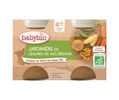 Babybio Příkrm zeleninová směs (2x 130 g)