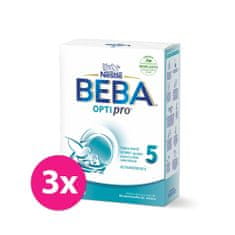 BEBA 3x OPTIPRO 5 Mléko kojenecké, 500 g
