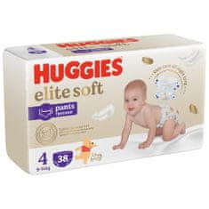 Huggies Elite Soft Pants Kalhotky plenkové jednorázové 4 (9-14 kg) 38 ks