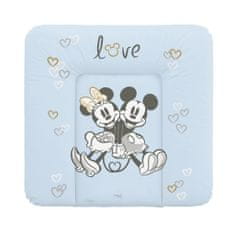 Ceba Baby CEBA Podložka přebalovací měkká na komodu 75x72 Disney Minnie & Mickey Blue