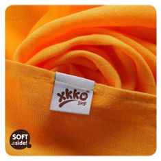 XKKO KIKKO Pleny bambusové Colours 70x70 (3 ks) – lime, lemon, orange