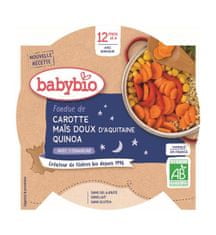 Babybio 3x Večerní menu mrkev a sladká kukuřice s quinoa 230 g