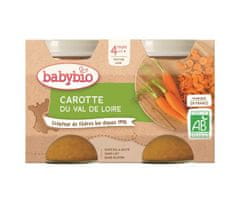 Babybio Příkrm mrkev (2x 130 g)