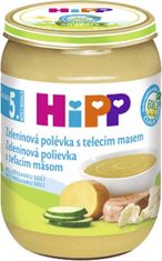 HiPP 6x BIO Zeleninová polévka s telecím masem 190 g