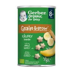 Gerber 5x Organic křupky banánové 35 g