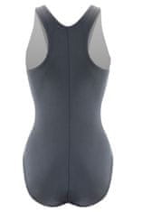 Amiatex Dámské jednodílné plavky + Ponožky Gatta Calzino Strech, černá, XL