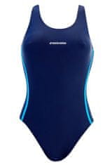 Amiatex Dámské jednodílné plavky, tmavě modrá, XL