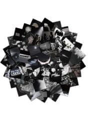 KN Sada 54 ks samolepek - Black & White