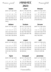 KN Samolepky MINIMEE - Kalendáříky 2023