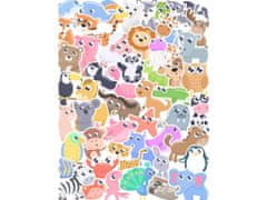 KN Sada 52 samolepek - Cute Animals