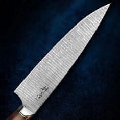 OEM Damaškový kuchyňský nůž MASTERPIECE Mikio-Hnědá KP26710