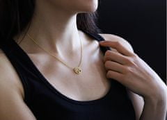 Beneto Pozlacený stříbrný náhrdelník se stromem života AGS360/47-GOLD