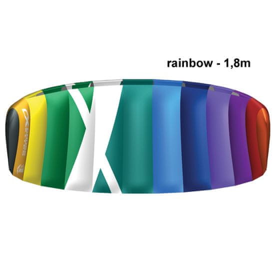 Cross kite komorový Air rainbow - vel. 1,8 m
