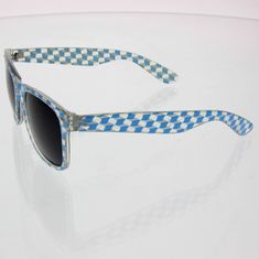 OEM Dámské sluneční brýle Nerd mosaic modrá