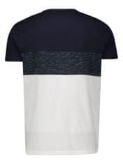Pánské tričko Klas modro-bílé XXL
