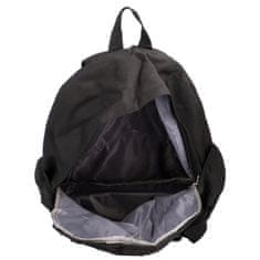 Newberry Stylový studentský látkový batoh Darko, černá