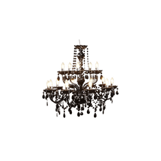 Invicta Interior (3287) DIAMONDS moderní lustr, černý