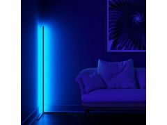 BOT Nordic stojací LED lampa N1 140 cm RGB, černá