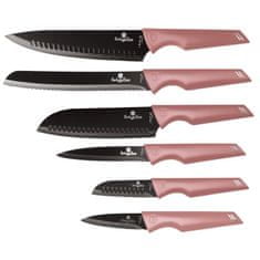 Berlingerhaus Sada nožů s nepřilnavým povrchem 6 ks I-Rose Edition