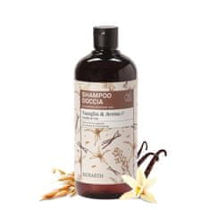 Bioearth Sprchový gel & šampon: vanilka a oves 500ml