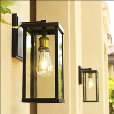 LUMILED Zahradní lampa E27 fasádní nástěnné svítidlo BRASSI