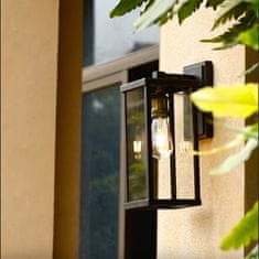 LUMILED Zahradní lampa E27 fasádní nástěnné svítidlo BRASSI