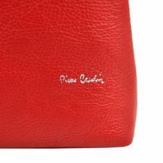 Pierre Cardin Kožená velká dámská kabelka přes rameno