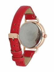 Kraftika Červené náramkové dámské hodinky tc19047