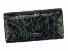 Gregorio Kožená tmavě smaragdová dámská peněženka dárkové