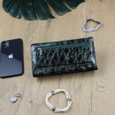 Gregorio Kožená tmavě smaragdová dámská peněženka dárkové